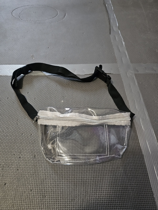 Handbags - Clear Fanny Pack